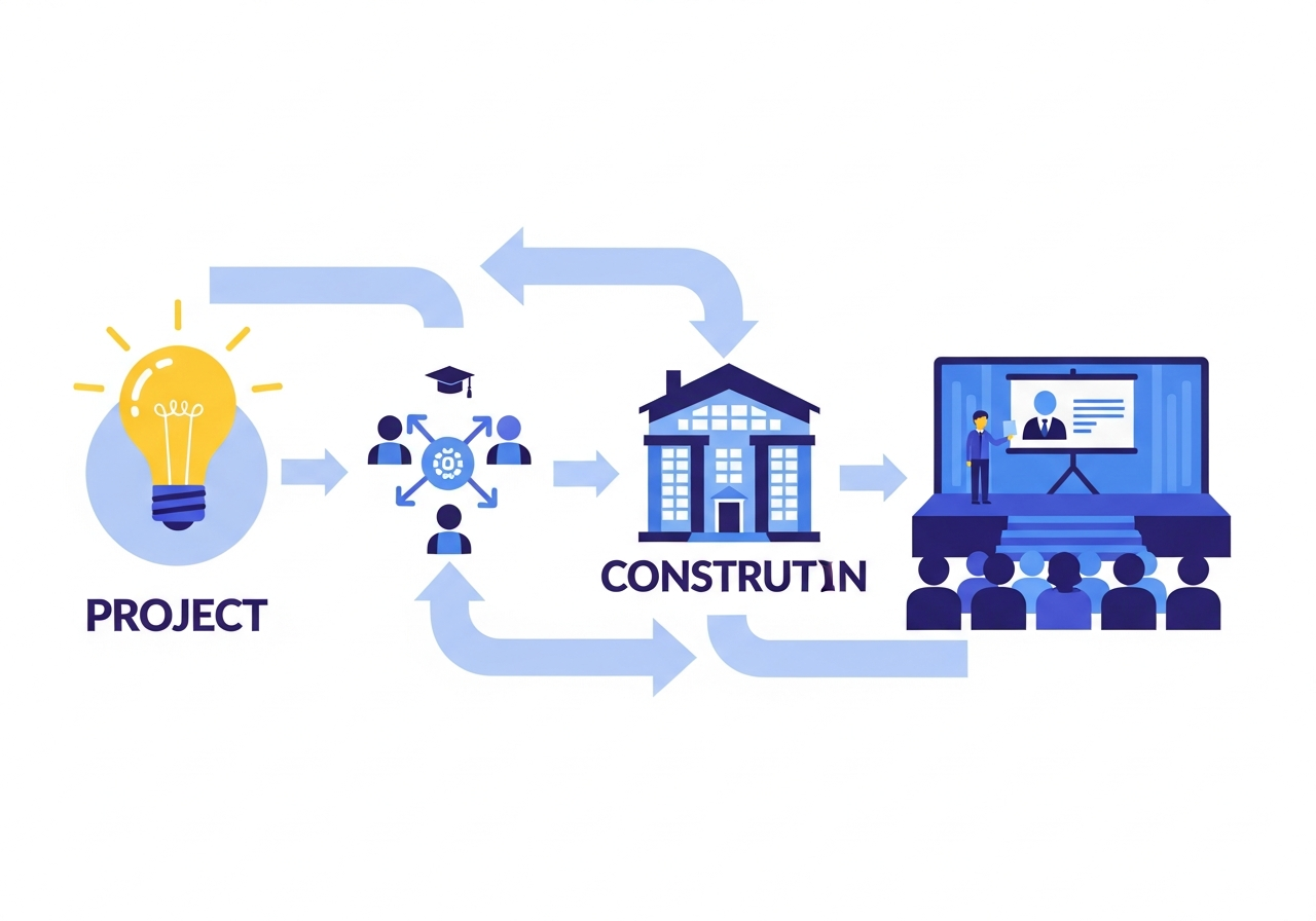 Quy trình 6 bước thiết kế dự án PBL