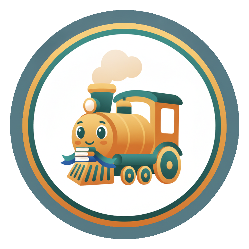 Mascot Chuyến Tàu Thanh Xuân — ứng dụng Dạy Thêm